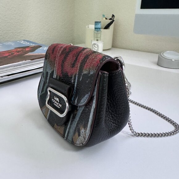 COACH X MINT + SERF MORGAN CARD CASE ON A CHAIN cm215 - Picture 2 of 6